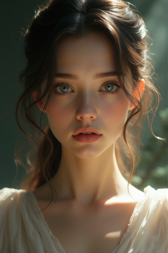 A woman
