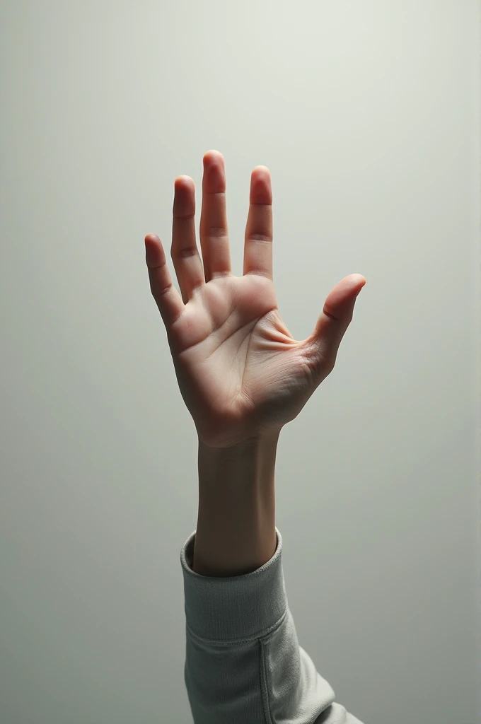Leaving hand