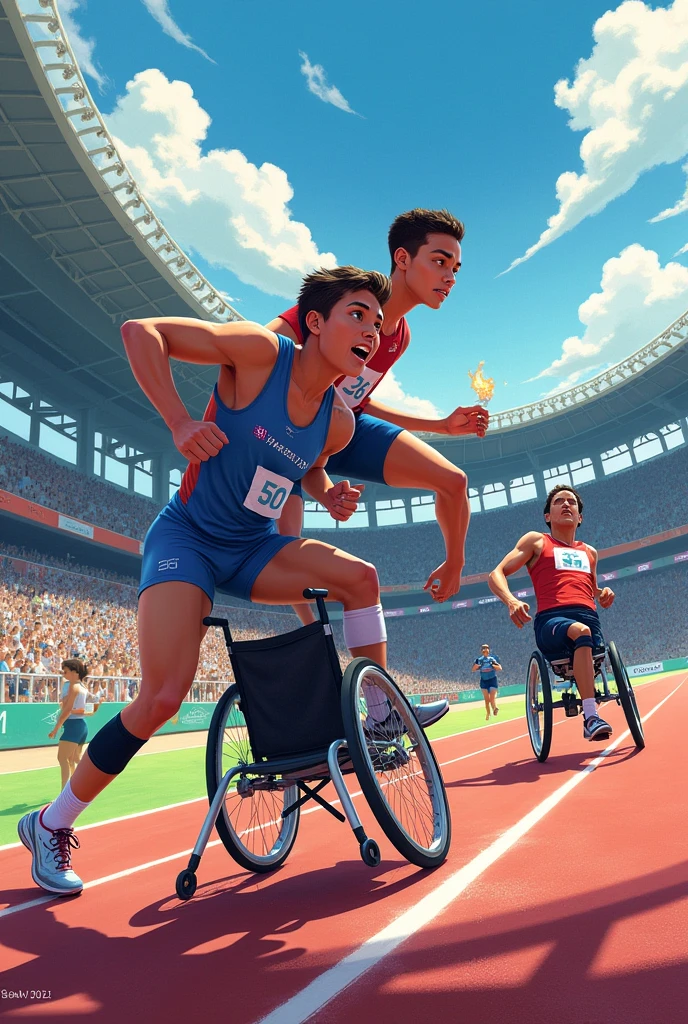 A school project on the Paralympics