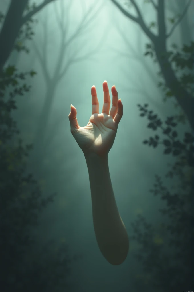 Leaving hand from other