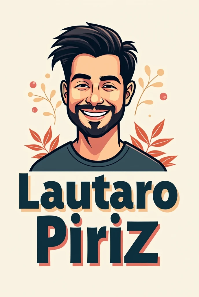 Perfect logo for my Youtube channel called “Lautaro piriz”