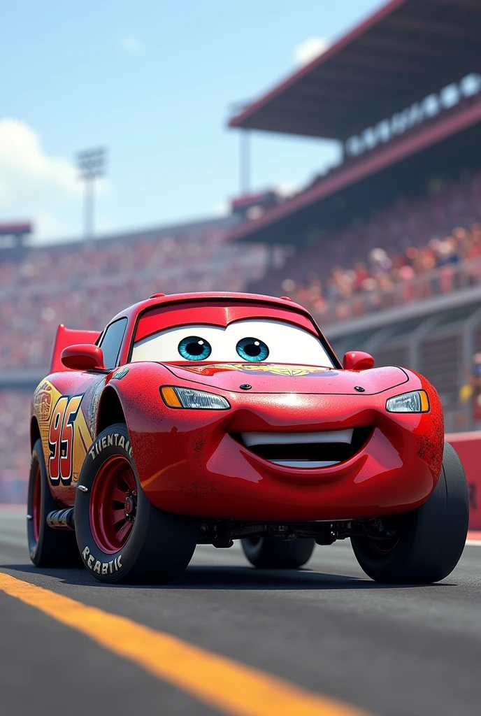 Ford endeavour 3.2 in lightning McQueen form