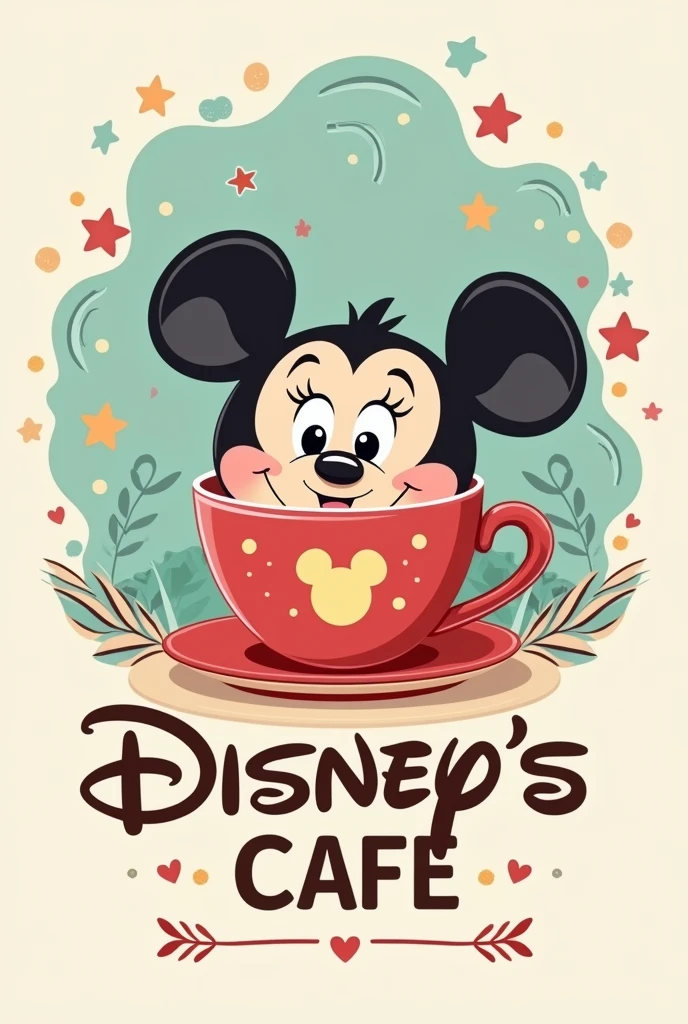 Logo of a Disney themed cafe