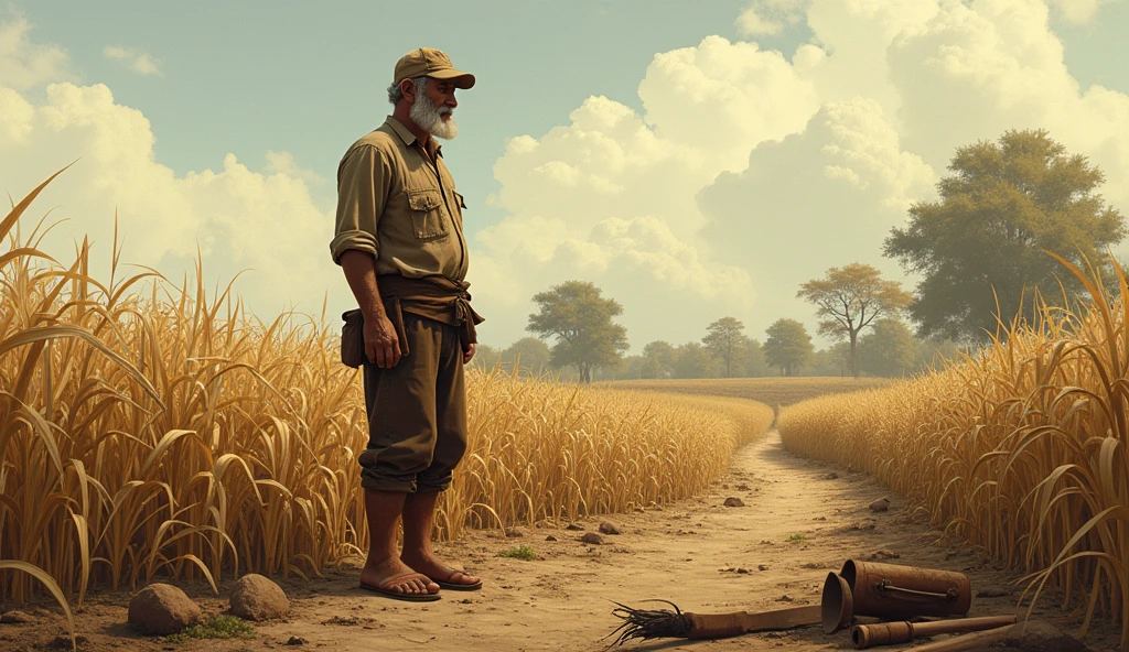 Ramu's farming did not do well this year, due to which his financial condition became very bad.