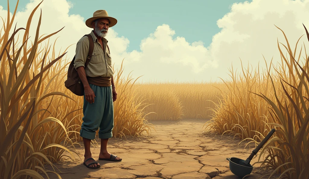 Ramu's farming did not do well this year, due to which his financial condition became very bad.