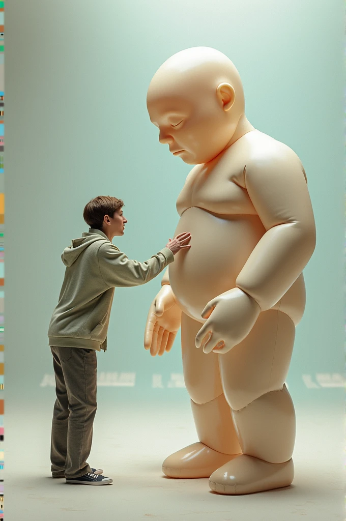 That a boy drank a serum that made him shrink, Then he ran to the house of the most beautiful girl, He entered his room and entered through his ear, After walking so much, he reached her brain and began to control her hands and legs., The girl is wearing a blue miniskirt, pink leggings and red tennis shoes