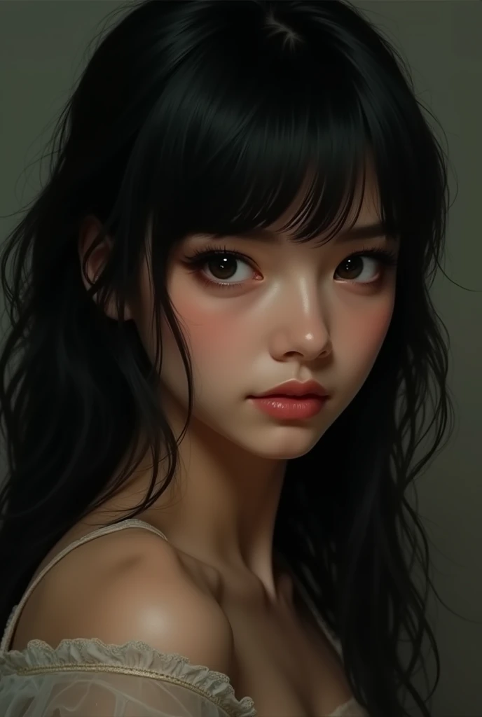 showing boobs Japanese girl