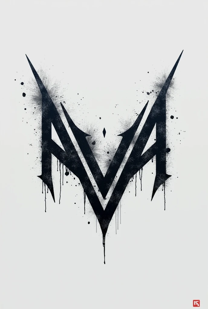 Logo for alternative rock band written NIEVÁ