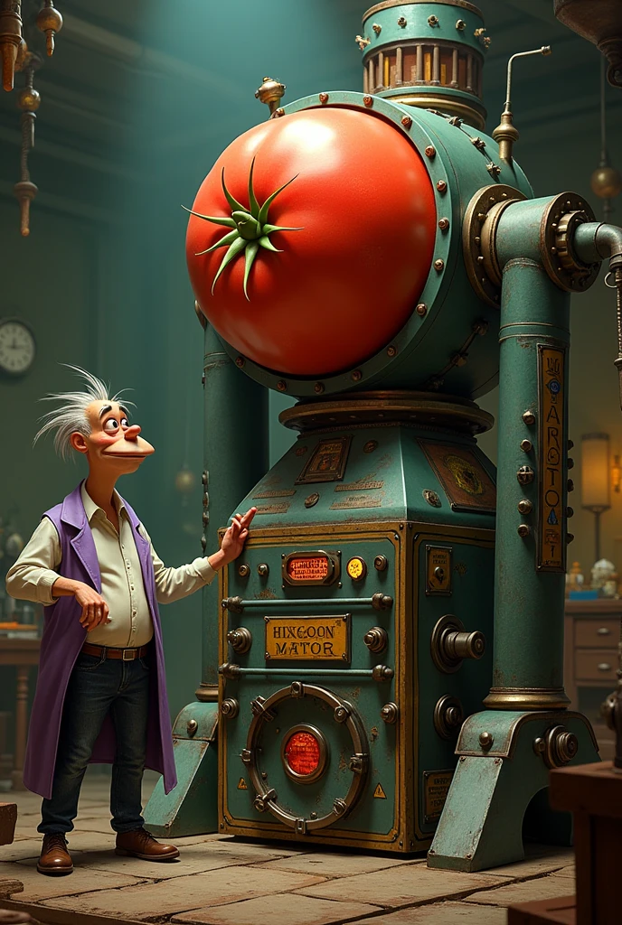 Doctor Doofenshmirtz's Tomato Maker from Phineas and Ferd