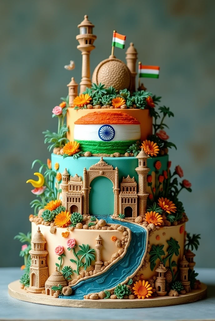 Create a unique cake design 500gm for farewell India to Ireland 
