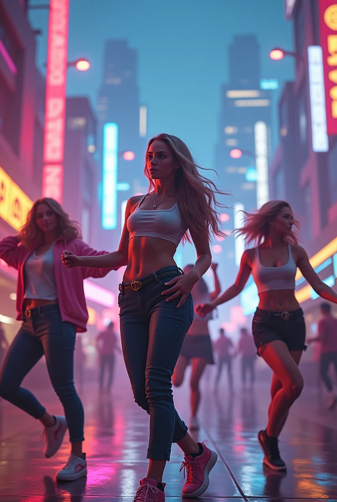 Hot girls dance pubg emote