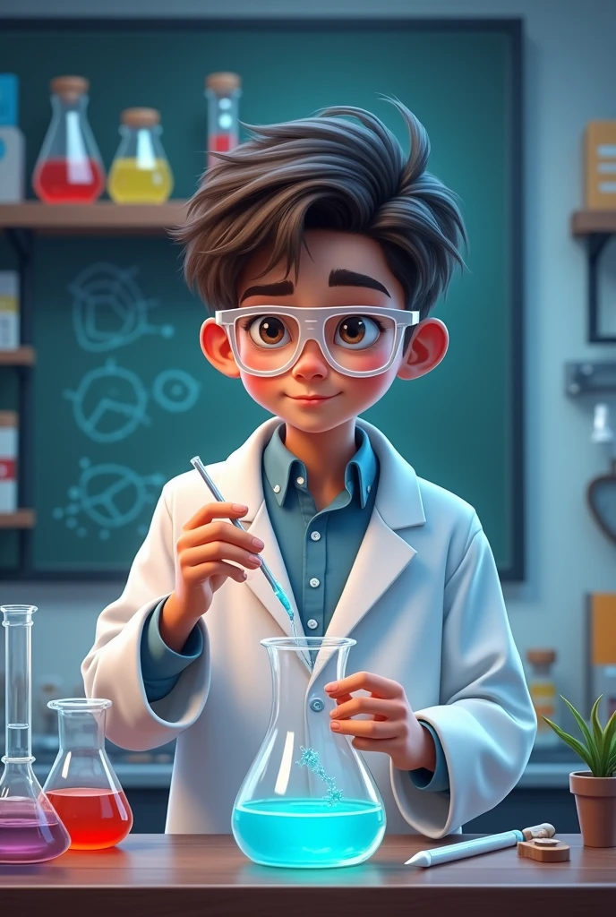 Junior scientist. I want in written junior scientist