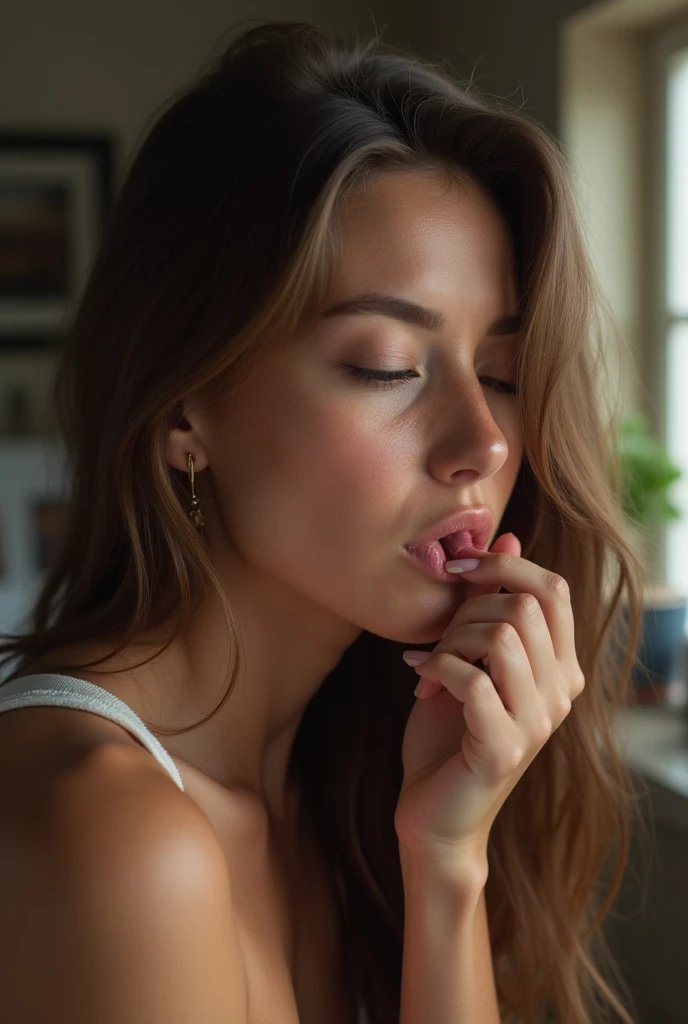 girl with big ass sucking a dick