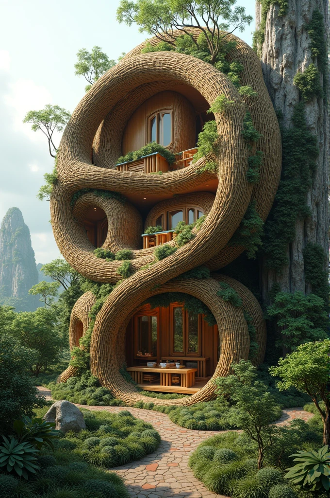 building like a tailor's nest