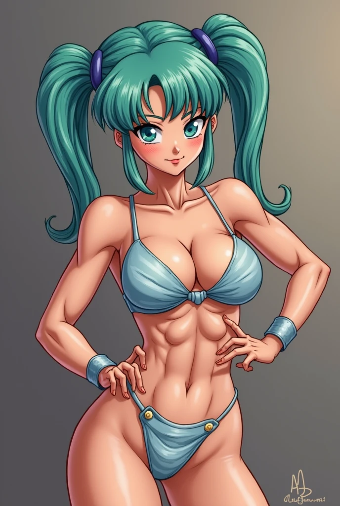 Bulma with big breasts naked