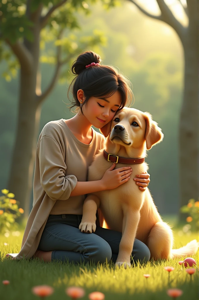 human+dog