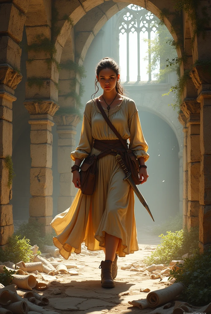 What Indiana Jones would look like in typical medieval clothing, Being a woman and coming from the country of Poland