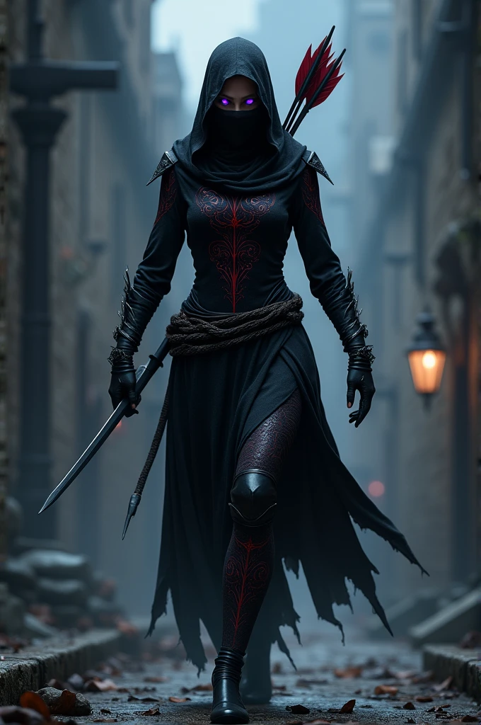 Create a ninja dark elf