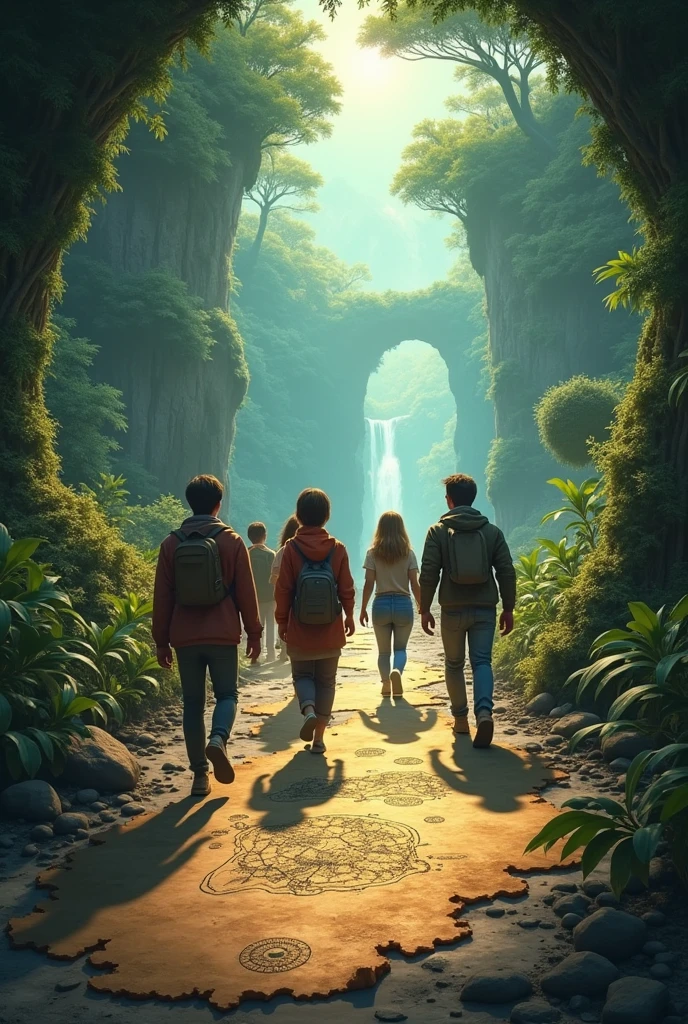 Lost Treasure**: A group of friends finds an old, mysterious map in their attic that leads to a hidden treasure. As they follow the map, they uncover secrets about their family's past