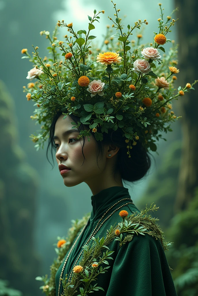 Lush crown designed