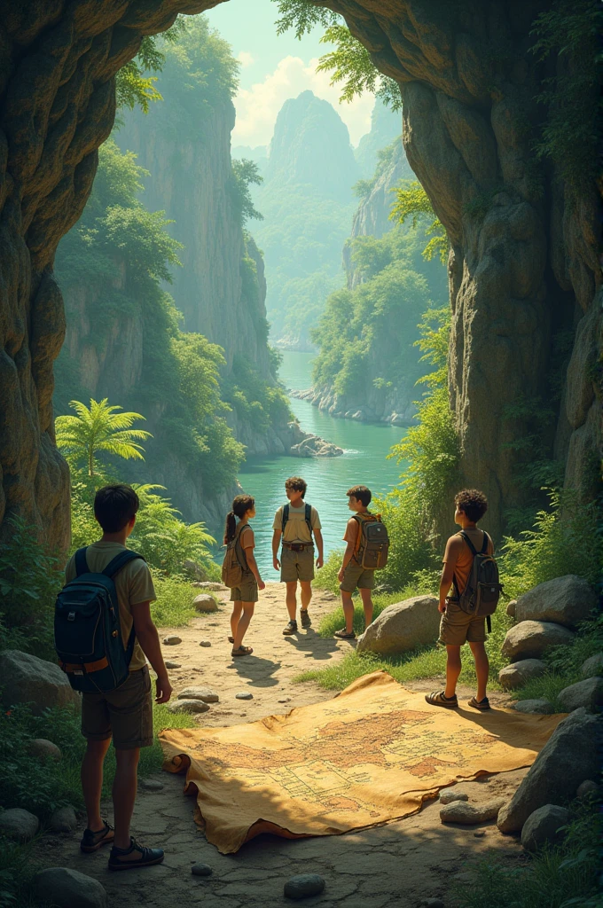Lost Treasure**: A group of friends finds an old, mysterious map in their attic that leads to a hidden treasure. As they follow the map, they uncover secrets about their family's past