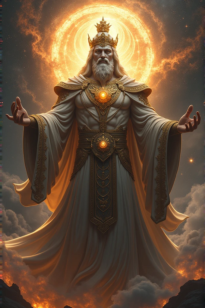 Man of the god of world