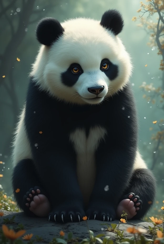 Ursa Panda sensual , showing your charm