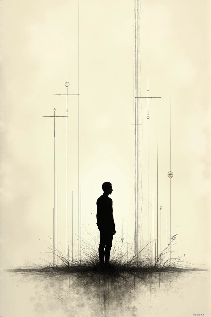 Make me a sketch symbol that symbolizes plato’s philosophy about “the soul is the self”