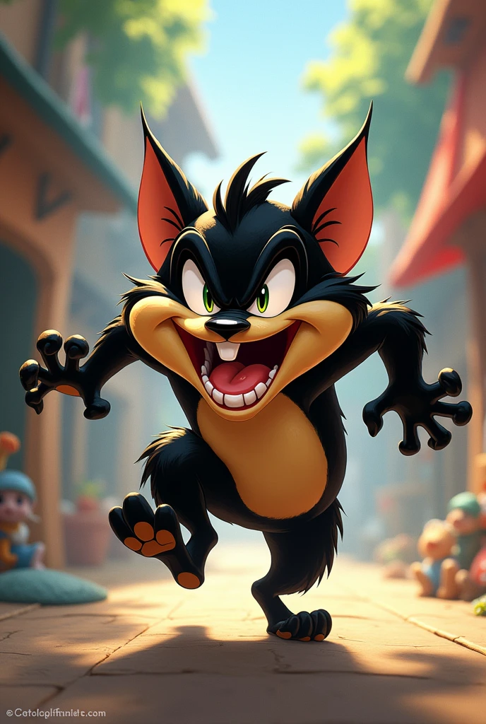 Personagem Taz mania, cartoon character ((taz da tasmania)):1.4