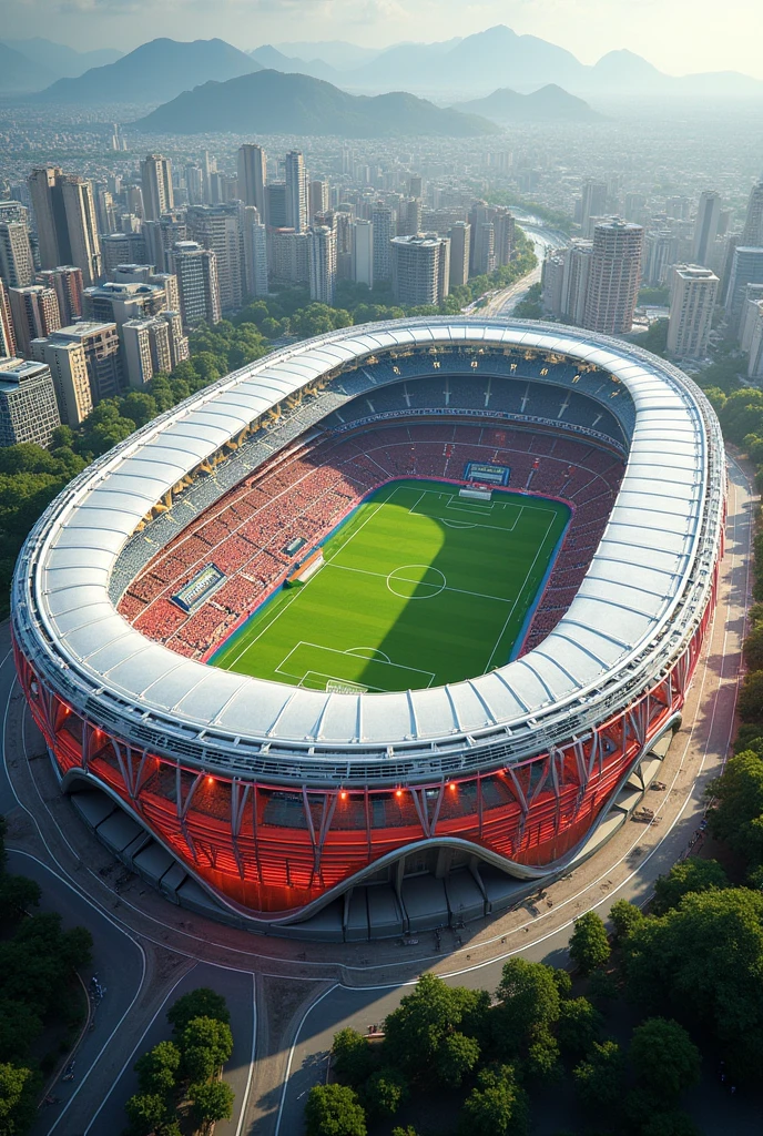 Make me a stadium for Mexico in the 2026 World Cup
