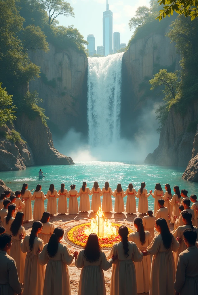 And every year, when the water of the Forget Falls is cold and clear, the people of Bagac offer their respect to the gods who gave way to this story Hades who gave the sacrifice and Demeter who gave the -reliance on nature. Forget Falls, now known as a place of love and hope, continues to ignite memories of past love and sacrifice. make it modern