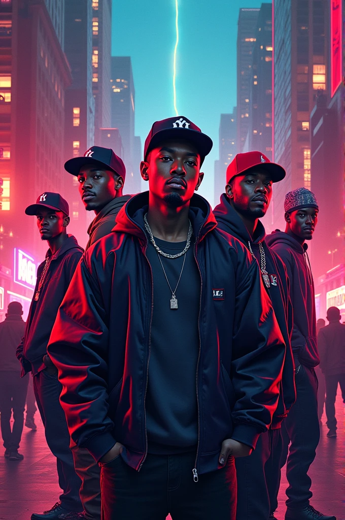Make me background of resolution in 1280×720
In the bottom of the background i need 4 or 5 rappers