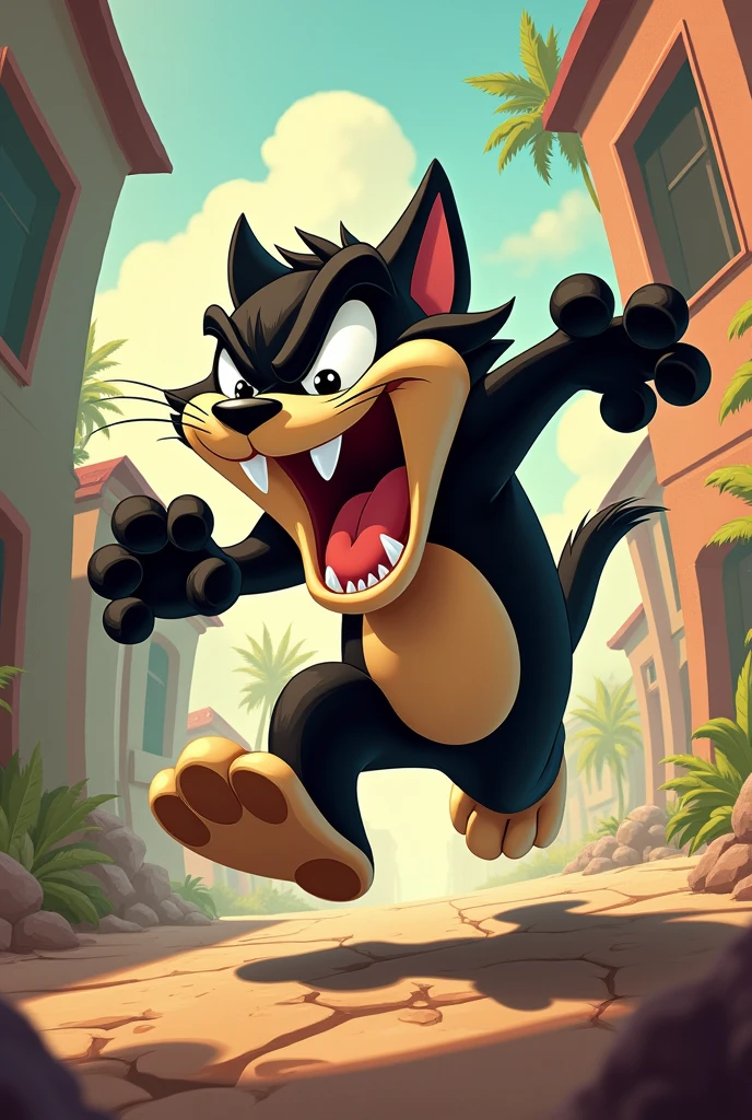 Personagem Taz mania, cartoon character ((taz da tasmania)):1.4