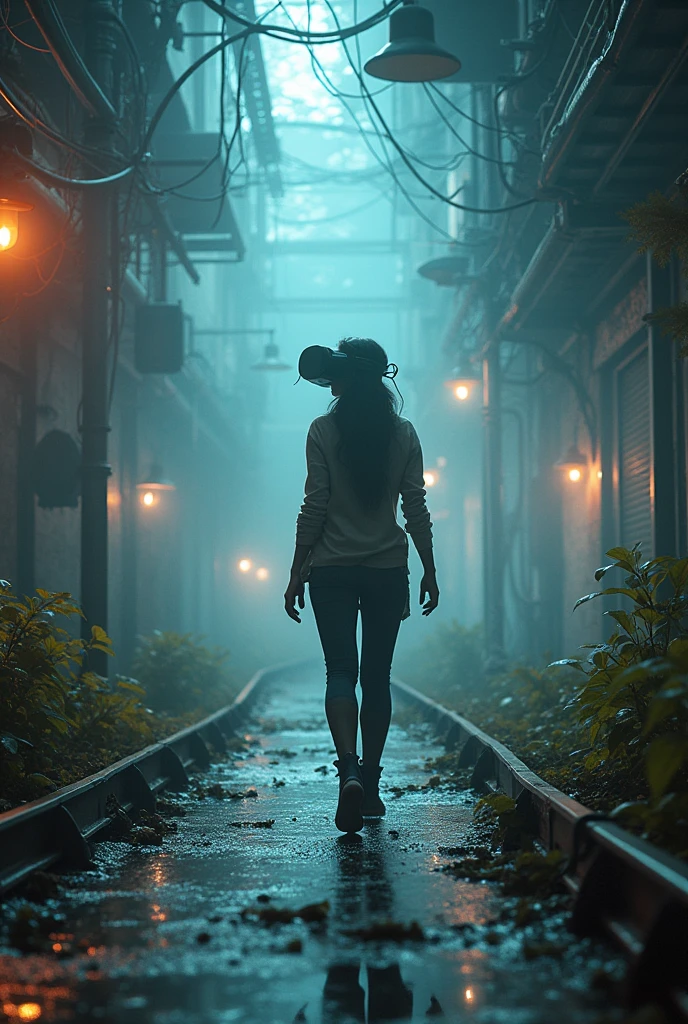 Virtual Reality Game**: You start playing a new virtual reality game, only to find that the game’s challenges are affecting the real world. You must figure out how to win the game to restore balance