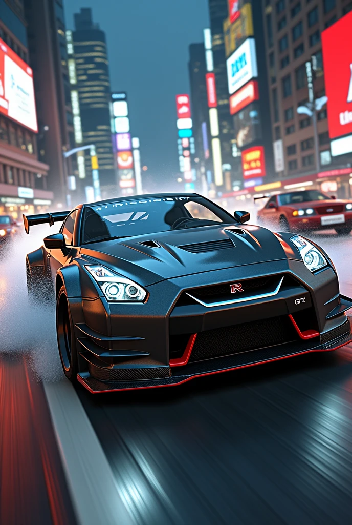fast and furious　GTR
