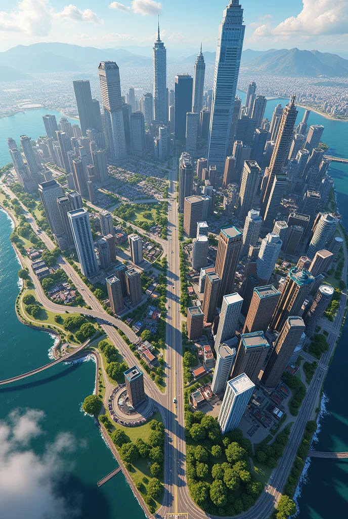 Make a map of a city for the game cities skylines 1