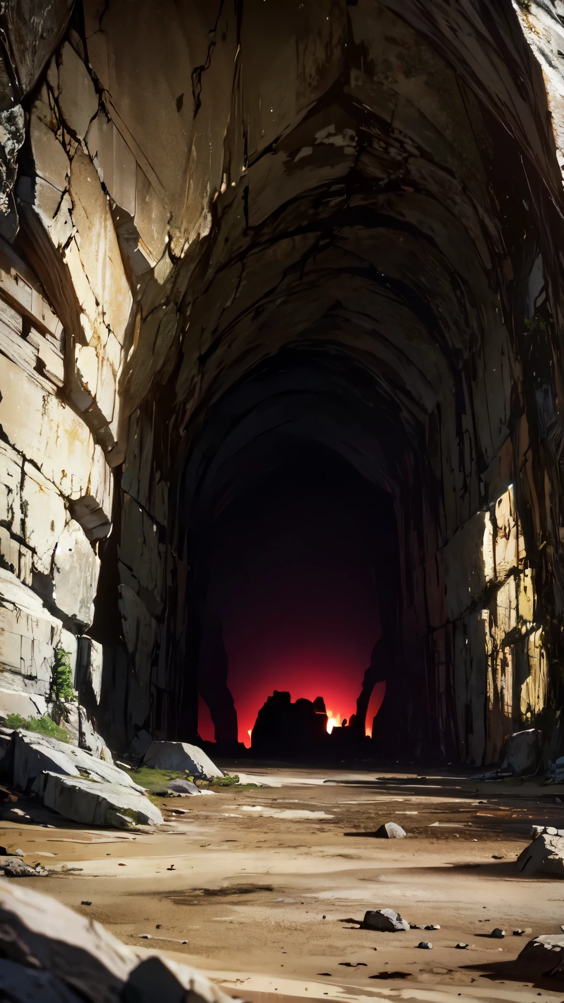 dark cave, dark