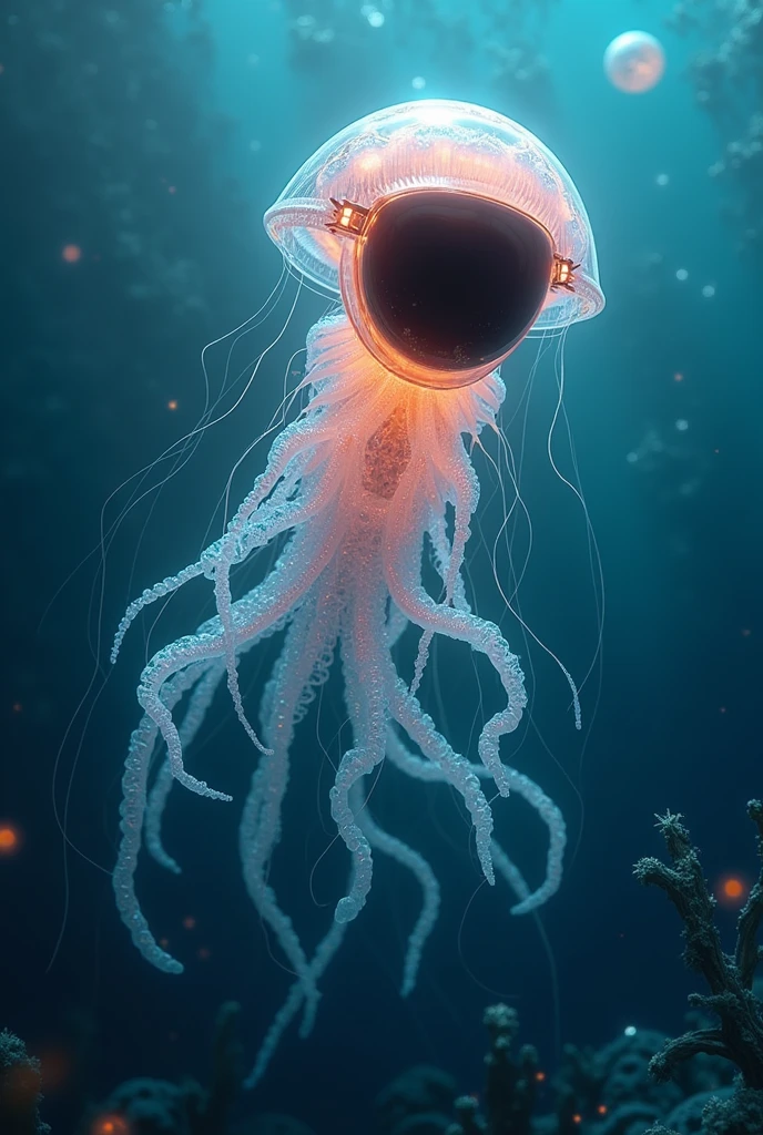 make a astronot jellyfish