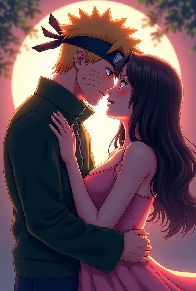Naruto kiss to Hinata sexy