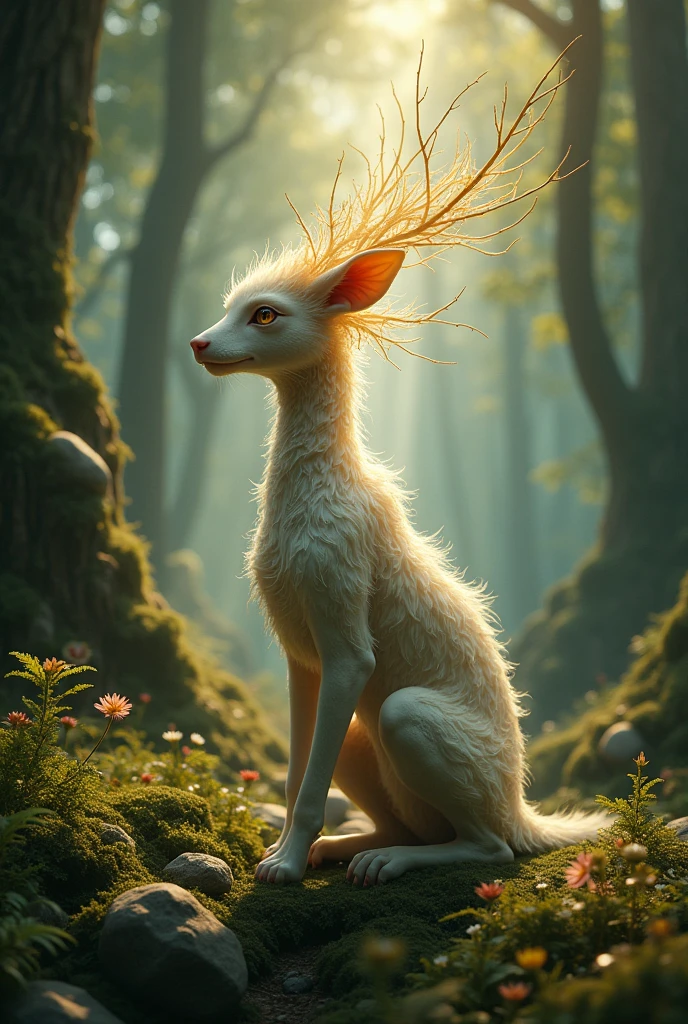 Mystical forest creature
