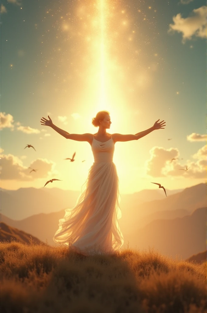 Generate an image that explains or makes freedom known