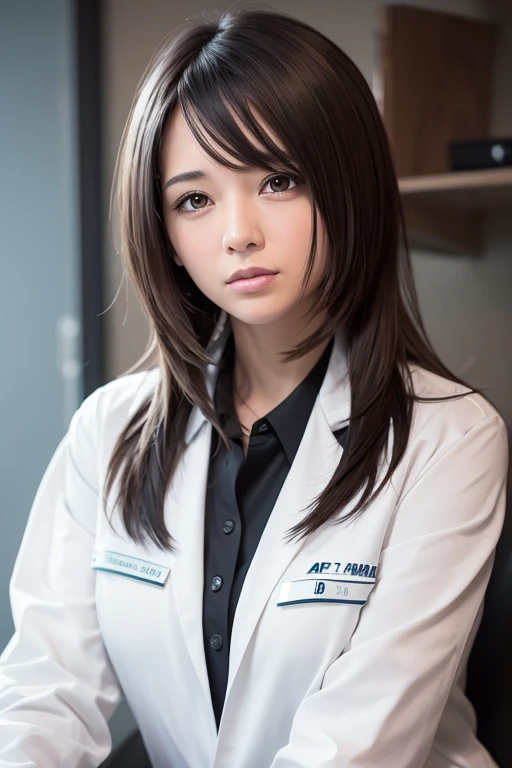 sf,sfmovie,artillery,Long-range missiles,movie「Foundation」based on ,woman,Adult,main character,28 years old,Hopeful Face,Brown eyes,Short Hairstyles,Black hair mixed with gray,Scientist Uniform,White researcher's coat,Wide grassland,traitor,chaosとしました,Future World,Socialist World,snow,chaos