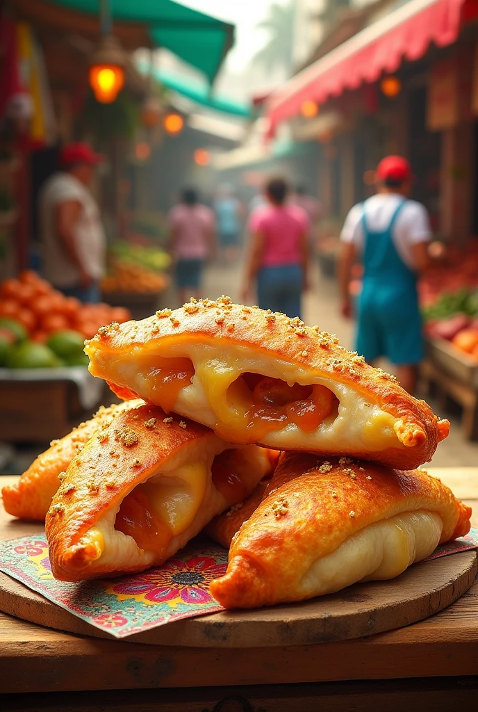 Create an ad for the sale of Yucatecan marquesitas with the name Yaryz