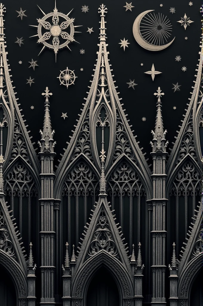 Gothic church pattern 