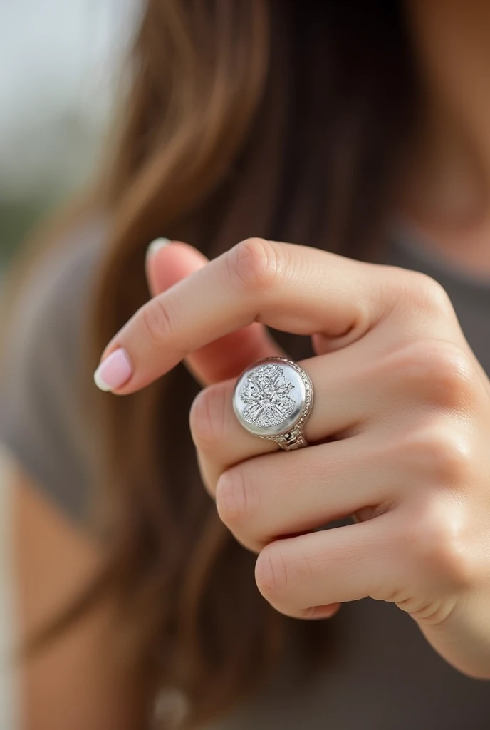Create a ring device for women safety which is stylish and compact