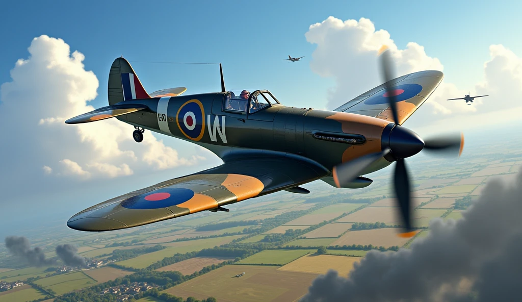 World War II fighter planes, Spitfire Mk.IIa