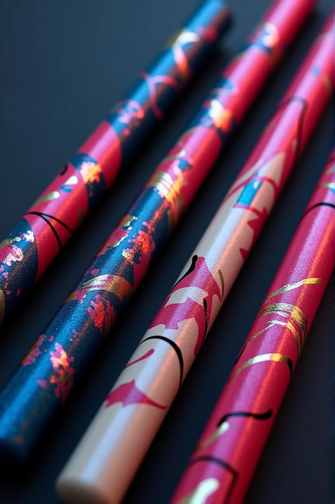 Decorated dualipa inspired drumsticks