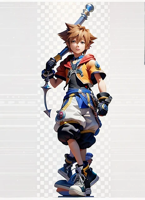 Sora, Kingdom Hearts, Leotard