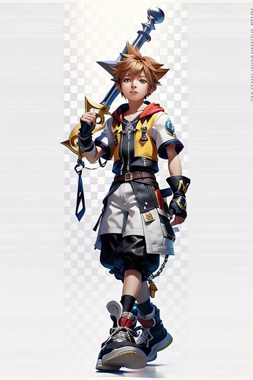 Sora, Kingdom Hearts, Leotard