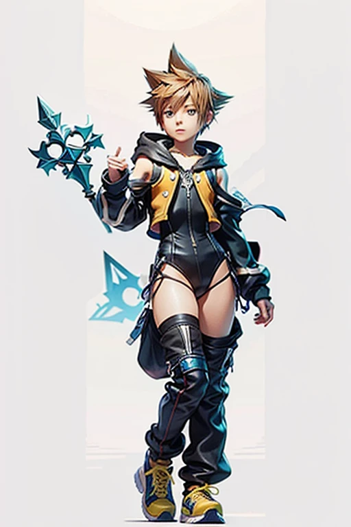 Sora, Kingdom Hearts, Leotard
